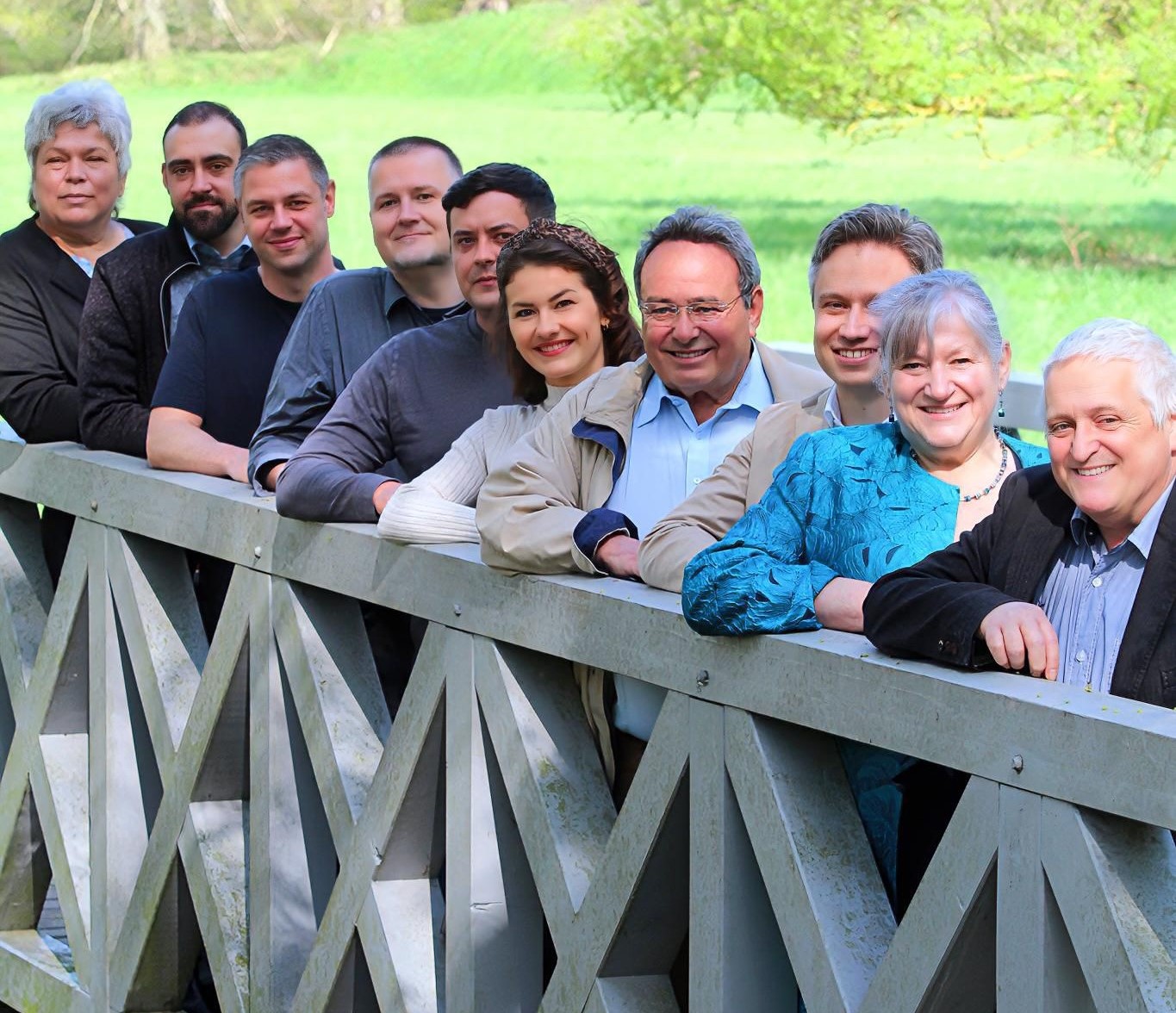 Unsere Kandidaten (v.r.n.l.): Frank Meuschke, Beate Hbner, Christoph Saremba, Bernhard Kaepernick, Christina Sakawitsch, Sebastian Tgel, Christian Schacke, Maik Anker, Florian Meyer, Heike Laqua. Auf dem Foto fehlt Sven Salzmann