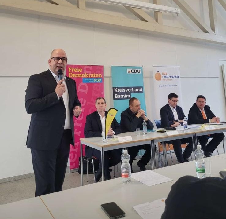 Daniel Sauer stellt sich in Panketal vor 